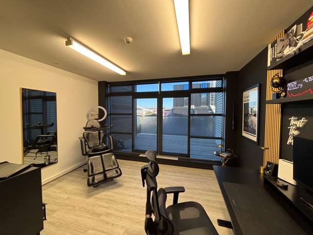 Modern First Floor Office with Outdoor Deck
