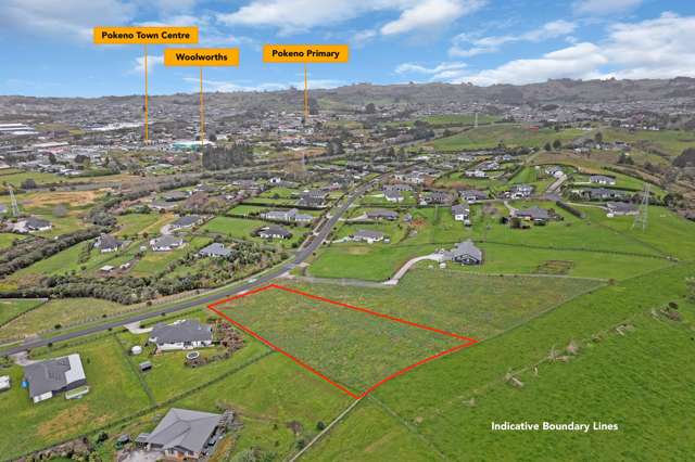 Freehold section of  3,709 sqm with plans!