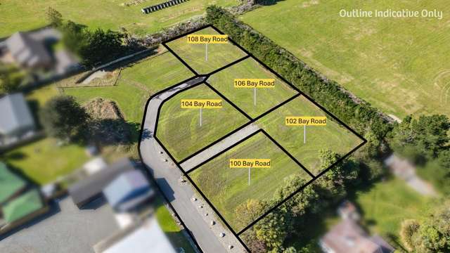 Spacious Sections - 603m2 to 1100m2