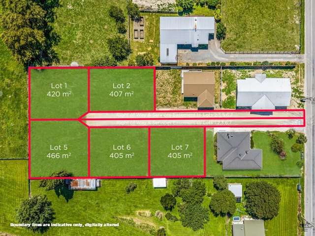 Springlands sections – build your dream home