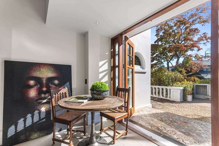 The historic Spanish Colonial home for sale at 12 Glandovey Road, in Fendalton, survived the Christchurch quakes. Photo / Supplied