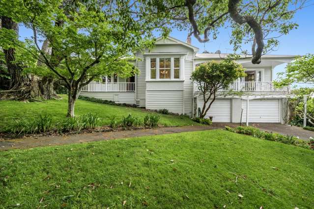 Blank canvas on northern slopes Remuera