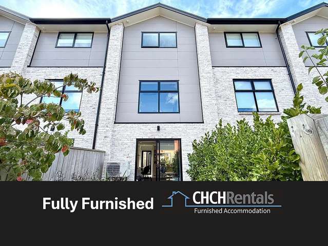 FULLY FURNISHED MODERN INNER CITY TOWNHOUSE!