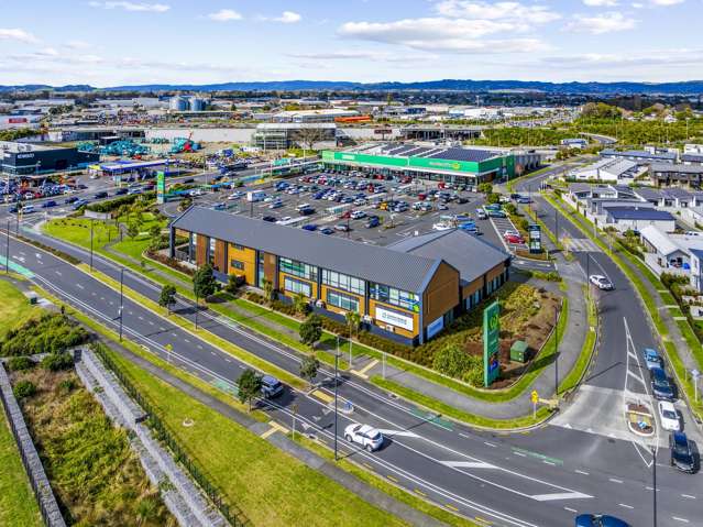 Rare supermarket, medical centre investment