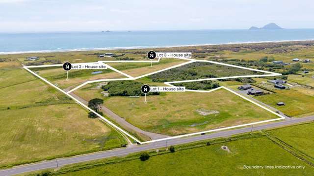 Rare Coastal Opportunity - 3 x Lots Available