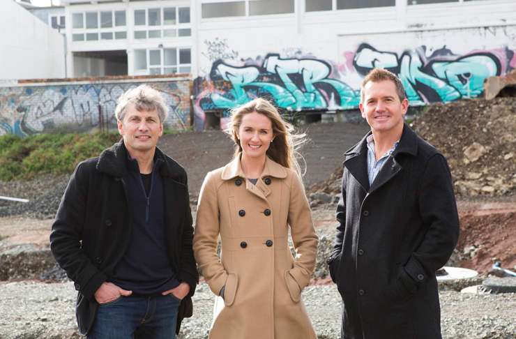 The penthouse apartment in the Ponsonby apartment block that featured in the 2017 season of Grand Designs NZ. All four apartments in the complex are for sale. Photo / Supplied