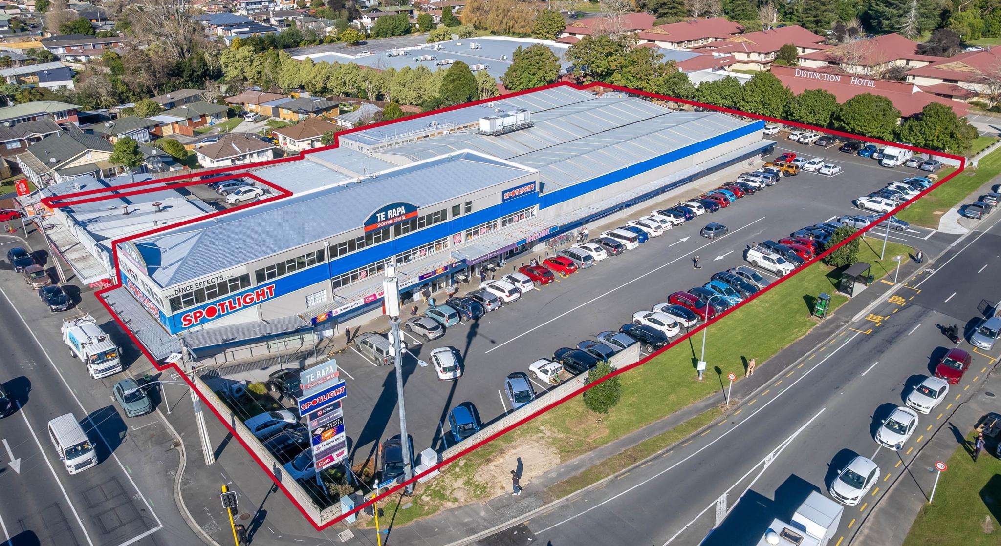 Retail anchor provides larger-format exposure