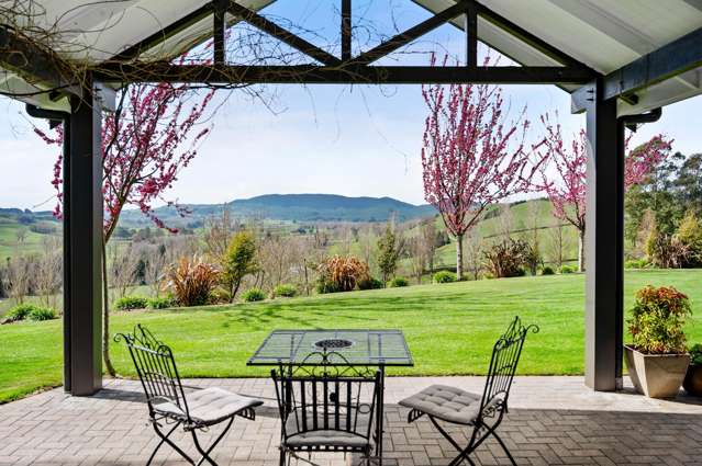 Spacious country home with panoramic views