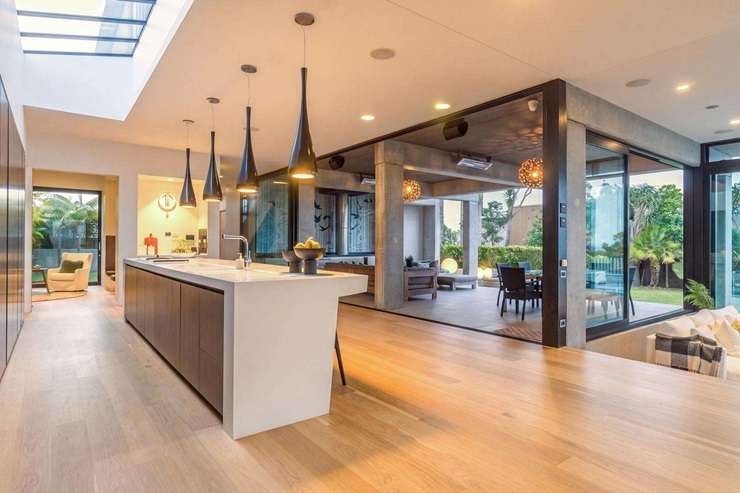 The resort-like mansion at 5 Fenton Circus, in Auckland’s Orakei, is up for grabs with an RV of over <img2m. Photo / Supplied