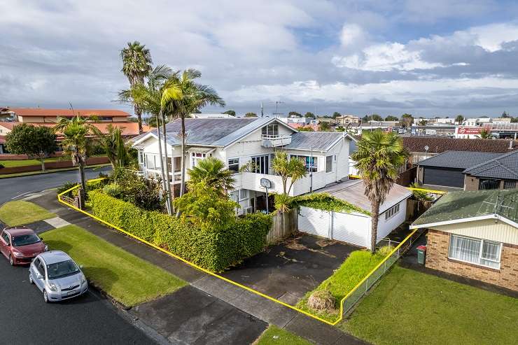 Bidders fought over the three-bedroom home on Priestley Drive in Bucklands Beach. Photo / Supplied