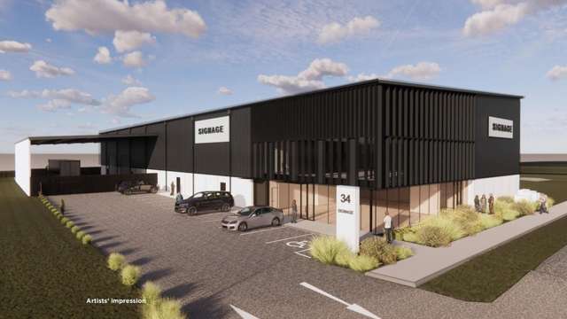 2,575sqm Spedding industrial new build
