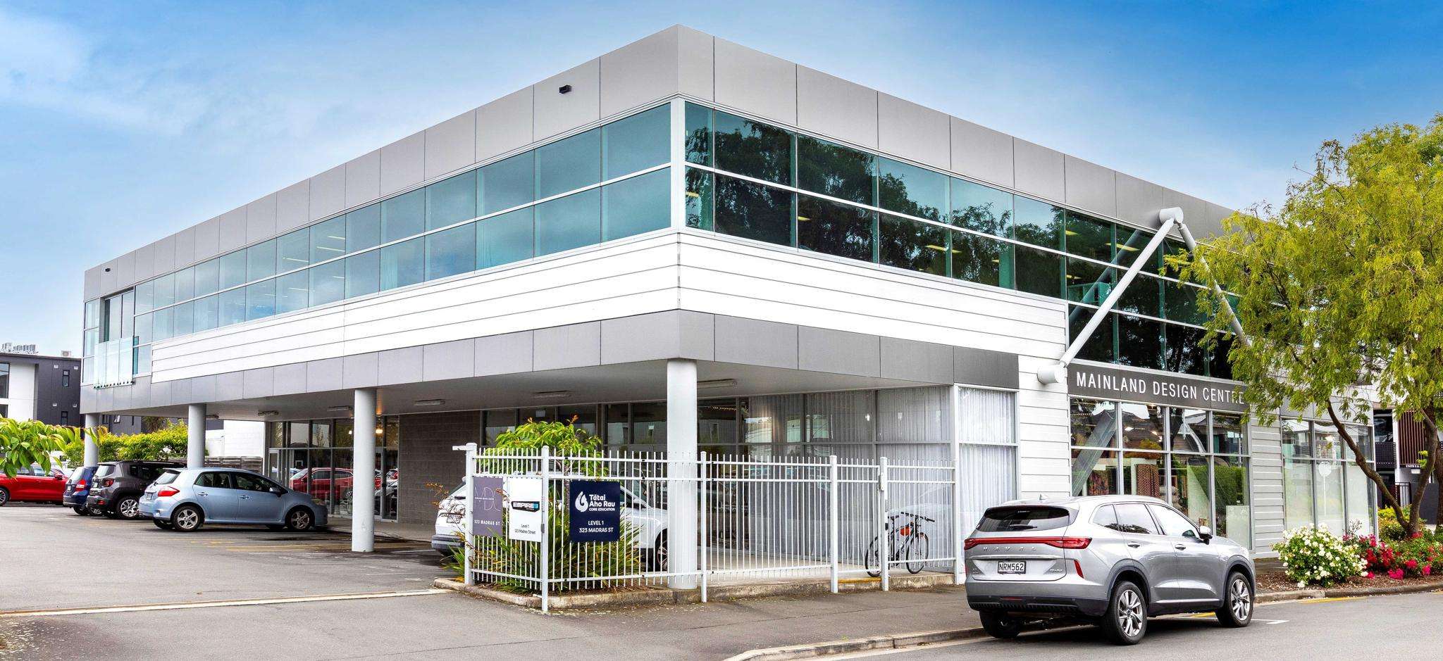 Parking adds lustre to Christchurch office