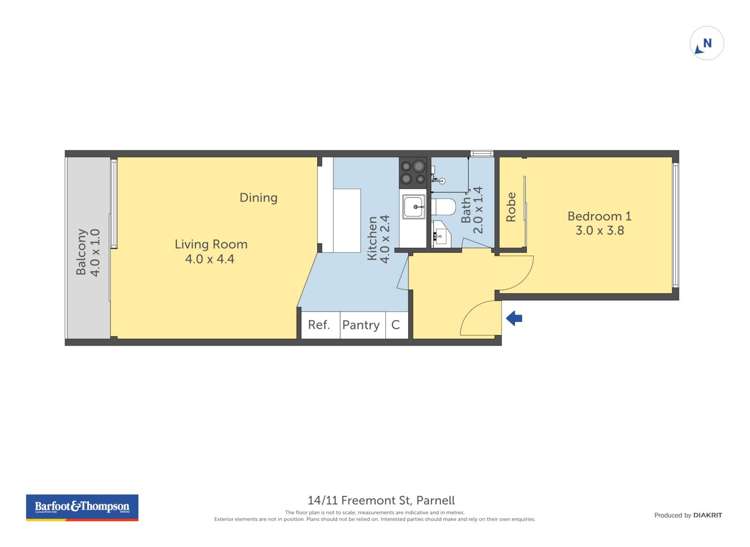 14/11 Freemont Street Parnell_13