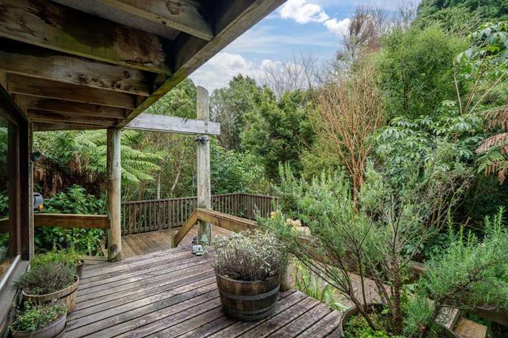Elmarie and Deon Le Grange are selling their unique two-bedroom home at 64 Marama Avenue South, in Otatara, Invercargill. Photo / Supplied