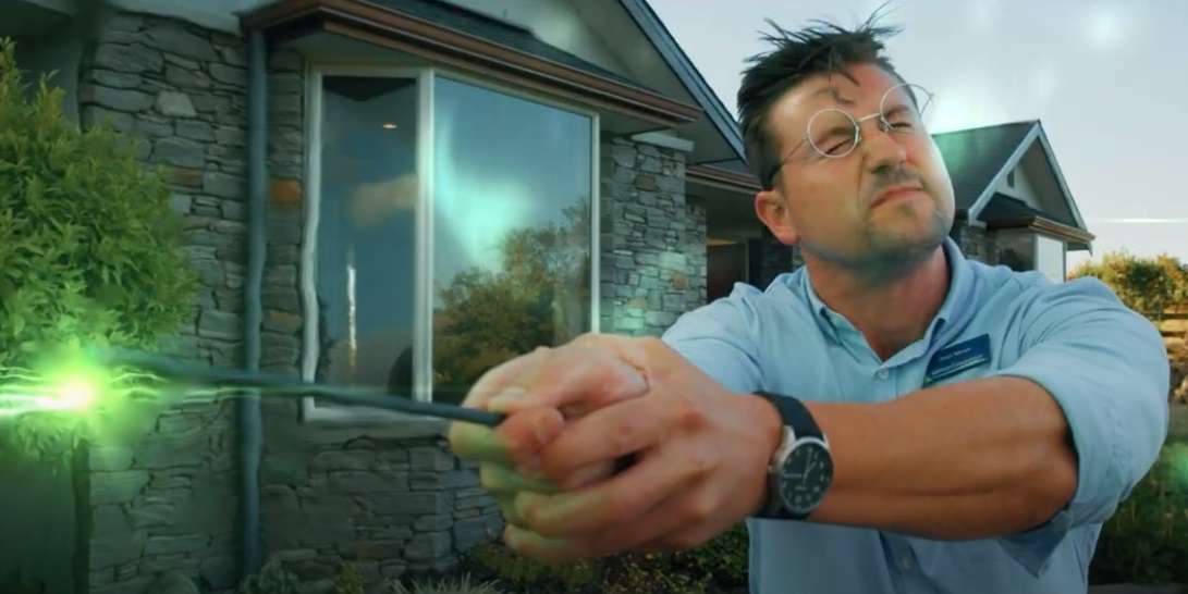 Voldemort’s in the house: Real estate agents stage epic Harry Potter ...