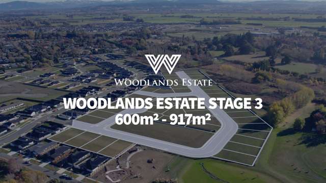 Woodlands Estate Stage 3 - 600m2-917m2