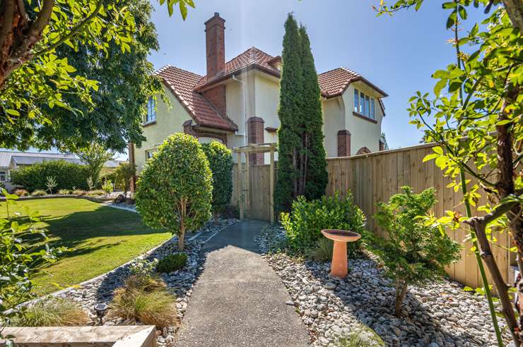 116 Dyers Pass Road, in Cashmere, Christchurch, was built for Lady Rutherford of Nelson, the widow of Nobel Prize-winner Lord Ernest Rutherford. Photo / Supplied