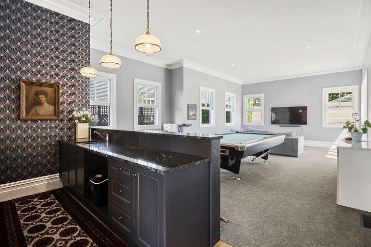 The grand home at 2 St Vincent Avenue, in Remuera, Auckland, featured in the TVNZ show My Life is Murder. Photo / Supplied
