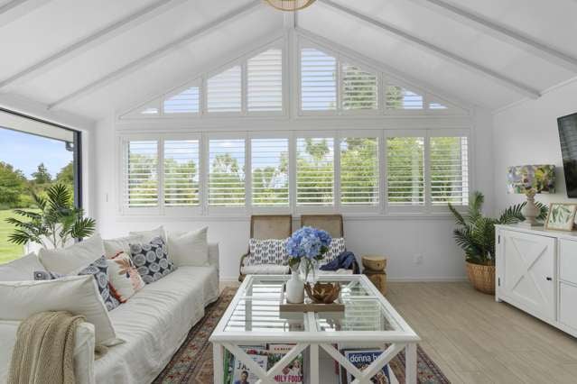 Hamptons-inspired elegance meets country living