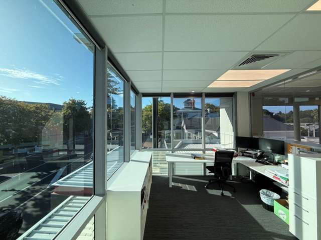 ELEVATED CORNER OFFICE WITH VIEWS