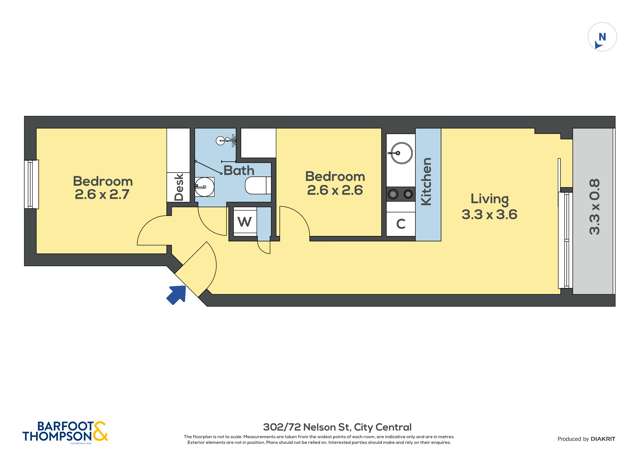 302/72 Nelson Street City Centre_1