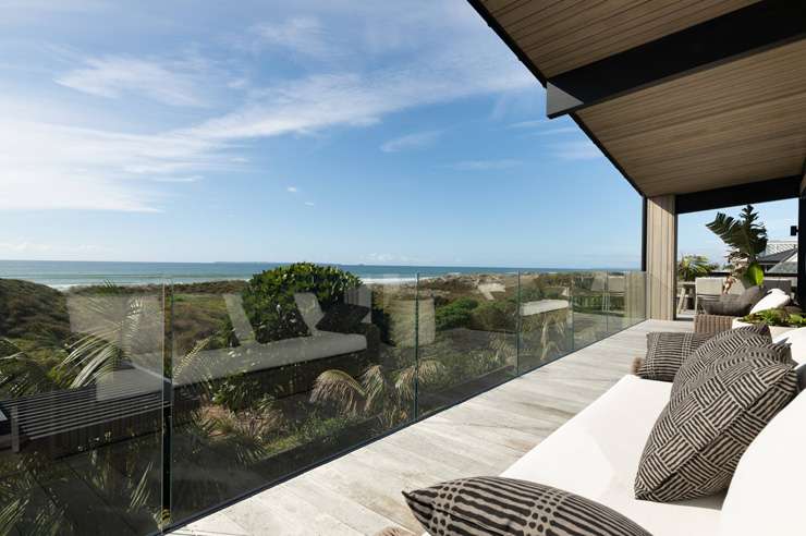 The luxury home on Oceanbeach Road, in Mt Maunganui