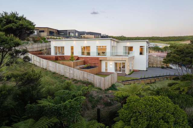 Large modern waterfront home!