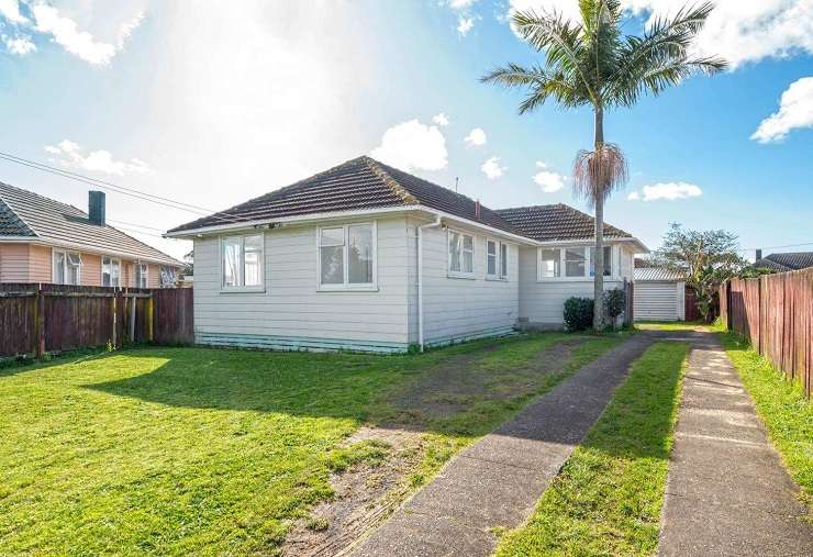 A tired 1960s house in Ashton Avenue, Otara, South Auckland