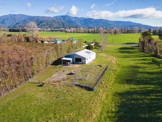 2 Acres and a Large Shed Await