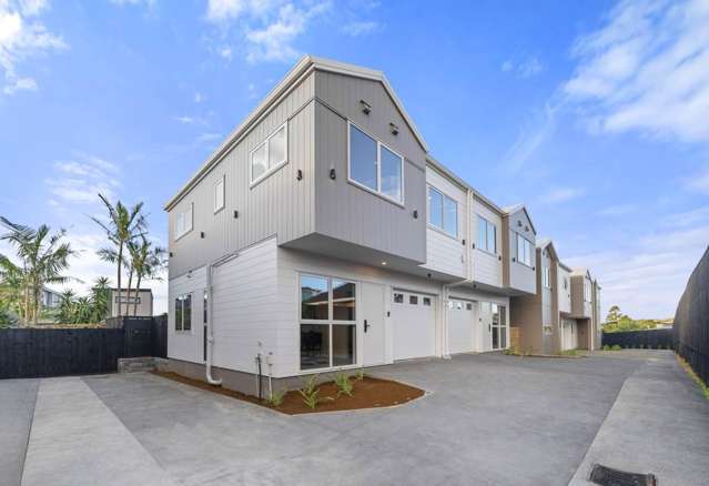 Modern 3-Bedroom Townhouse in Papatoetoe