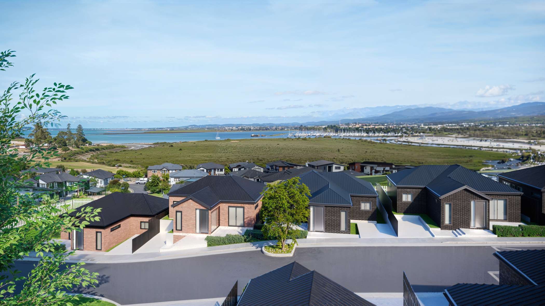 Bay Views apartments at 25-59 Clark Road in Hobsonville, Waitakere