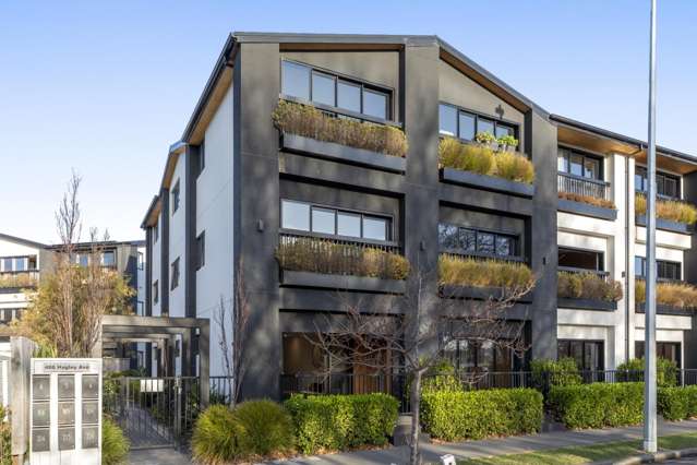 Furnished two bedroom apartment with Hagley Park outlook