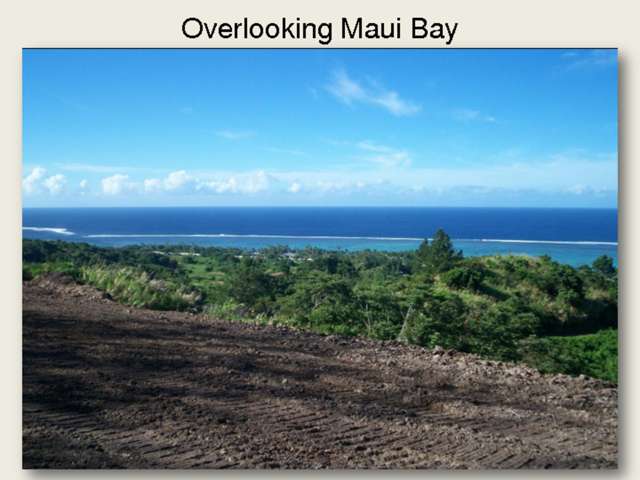 FREEHOLD LAND– HILLTOP RESIDENTIAL OASIS WITH OCEAN VIEWS AT MAUI BAY IN FIJI ISLANDS