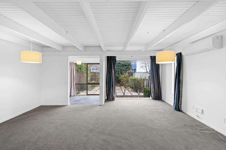 The cross-lease properties on Aikmans Road, in Merivale, Christchurch, sold under the hammer for <img.7525m. Photo / Supplied