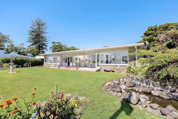 aerial shots of house and land with red line around it    74 Victoria Avenue, Remuera, Auckland