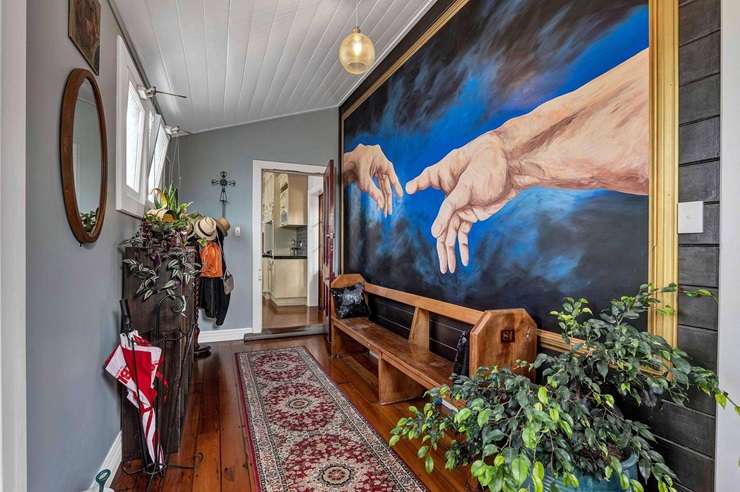 Janine and Brian Jones have listed their home for $545,000-plus after five years of renovation and restoration work. Photo / Supplied
