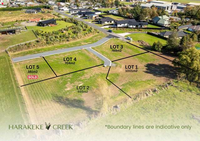 Sun, Space & Privacy - Harakeke Creek Subdivision