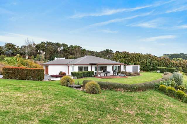 Spacious living with views and privacy