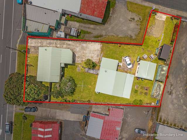 Two Homes, Commercial Zoning, Many Options.