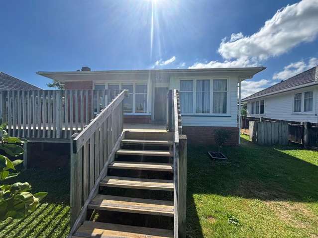 A three-bedroom house in a very nice area.