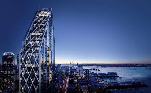 Buyer reserves $24m super-penthouse in NZ's tallest tower