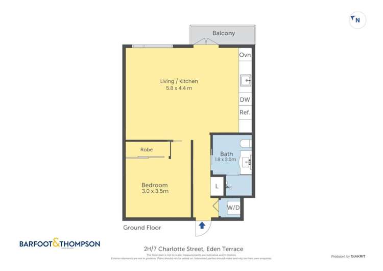 2h/7 Charlotte Street Eden Terrace_7