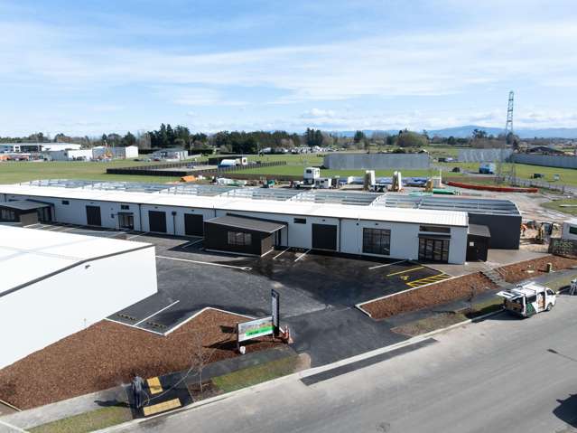 Warehouse Units in Rangiora Business Park