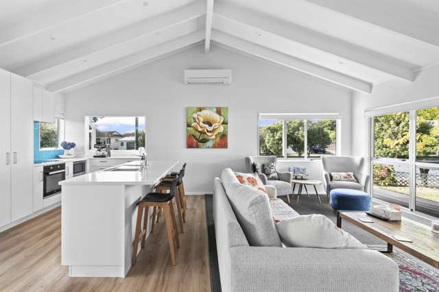 Immaculately presented three bedroom home on corner section