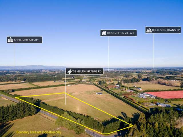4 Hectare Lifestyle Block In West Melton!