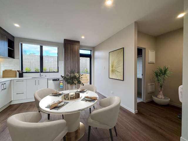 Brand new three bedroom with two carparks!