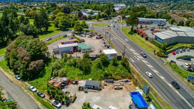 Yard with State Highway profile