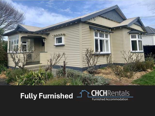 FULLY FURNISHED RENOVATED CHARACTER BUNGALOW IN PRIME LOCATION!