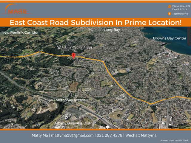 East Coast Road Subdivision In Prime Location!