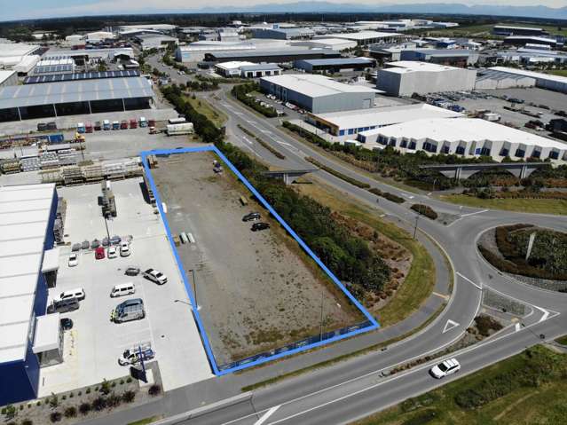 Secure Metaled Yard for Sublease